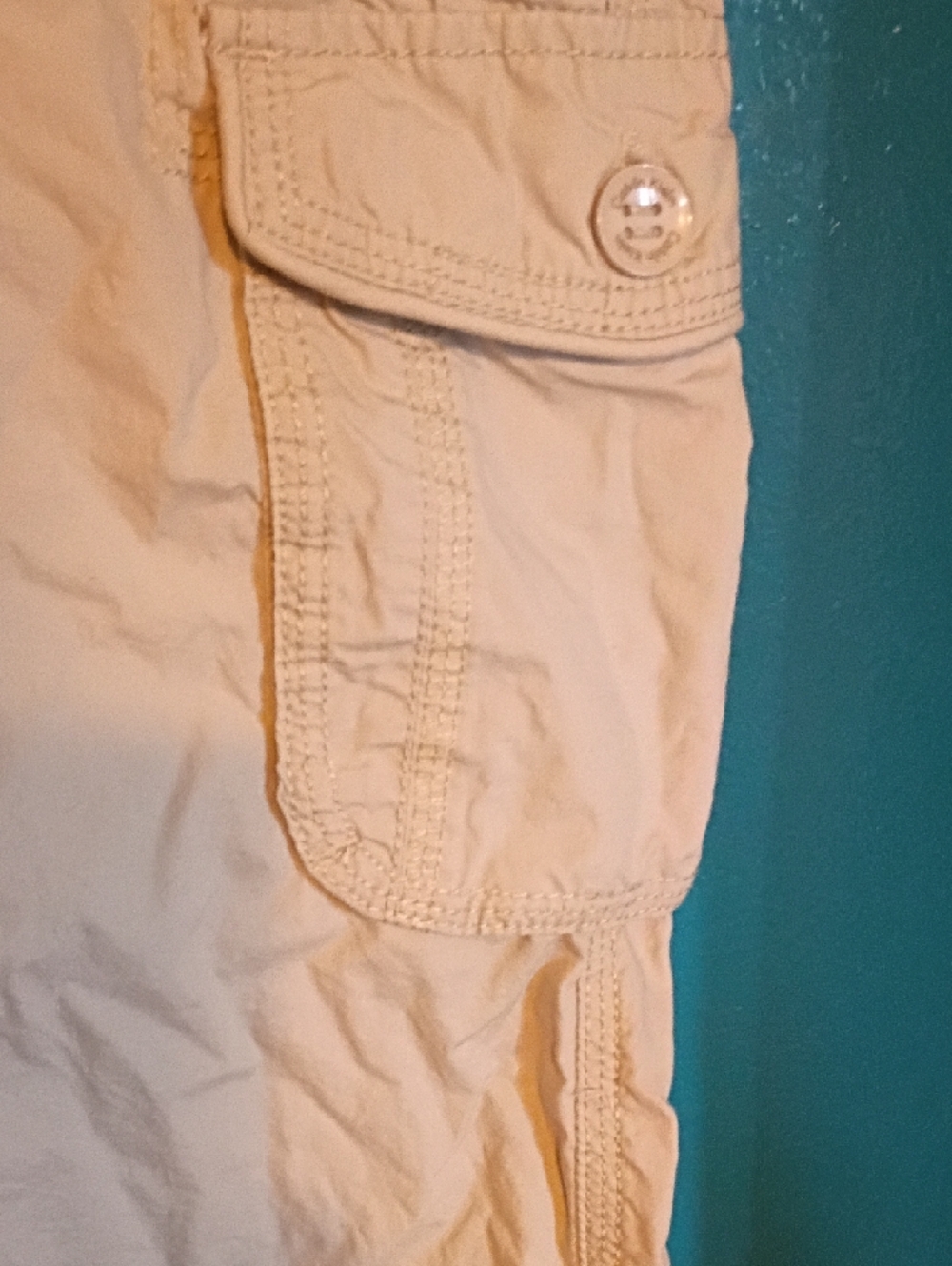 Calvin Klein Beige Cargo Capris - Picture 7 of 13